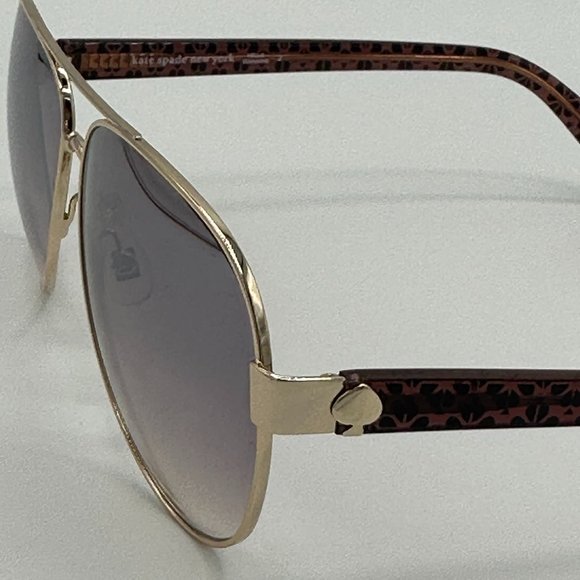 NWT Kate Spade Geneva Women\'s Aviators, Gradient Lens - Gold-Tone Pink main image 4